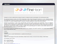 Tablet Screenshot of fine-heart.com